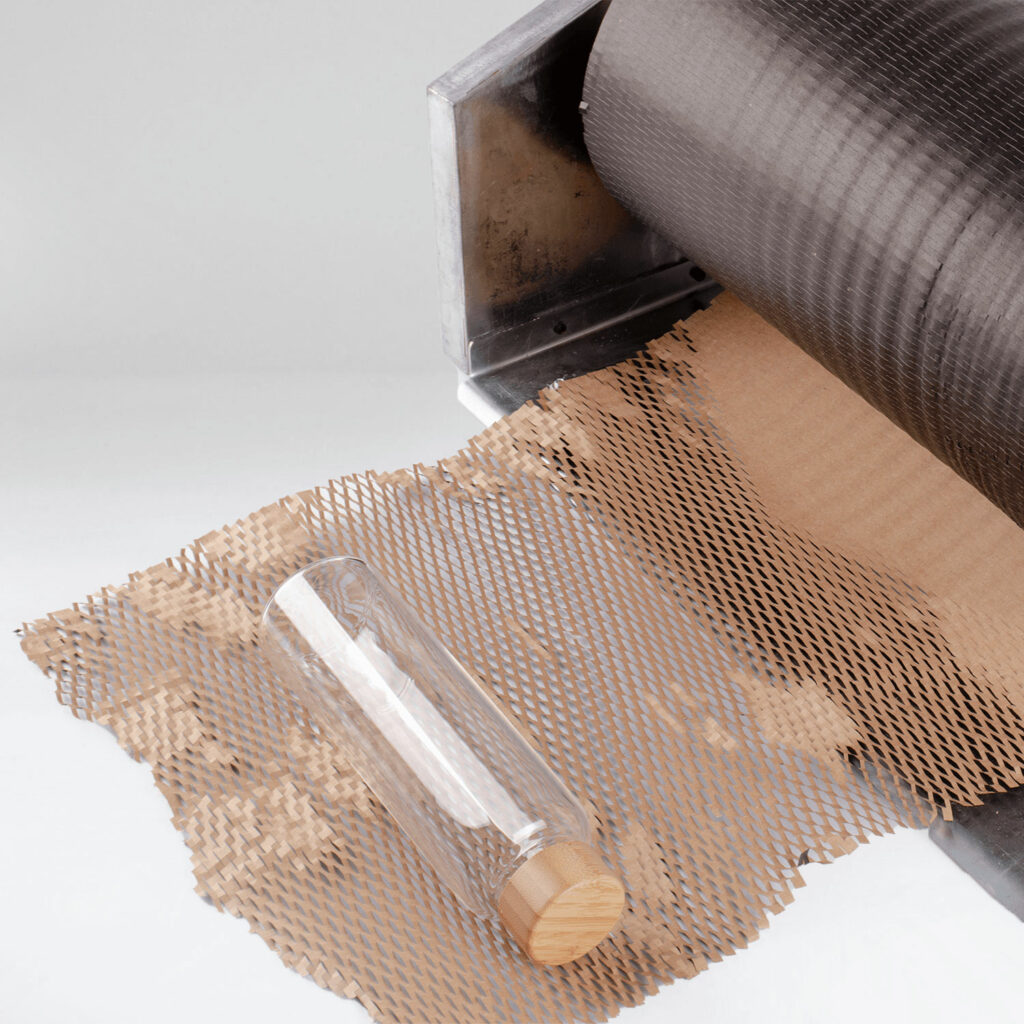 Black Honeycomb Cushioning Wrap Paper
