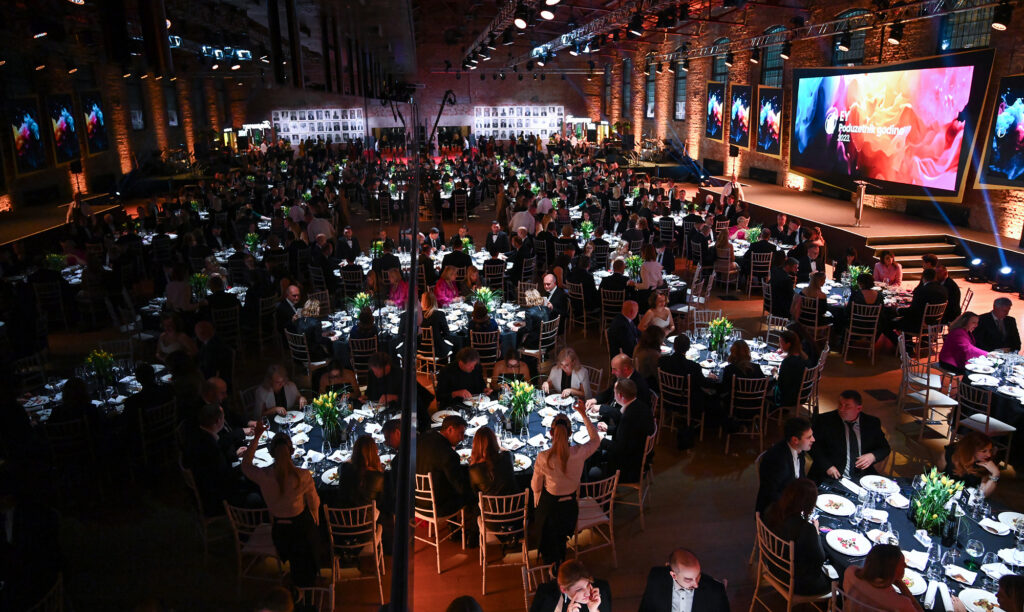 A full hall during EY Entrepreneur Of The Year awards