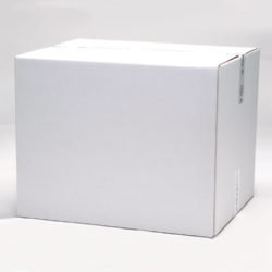 Shipping eco white corrugated box 600 x 510 x 410